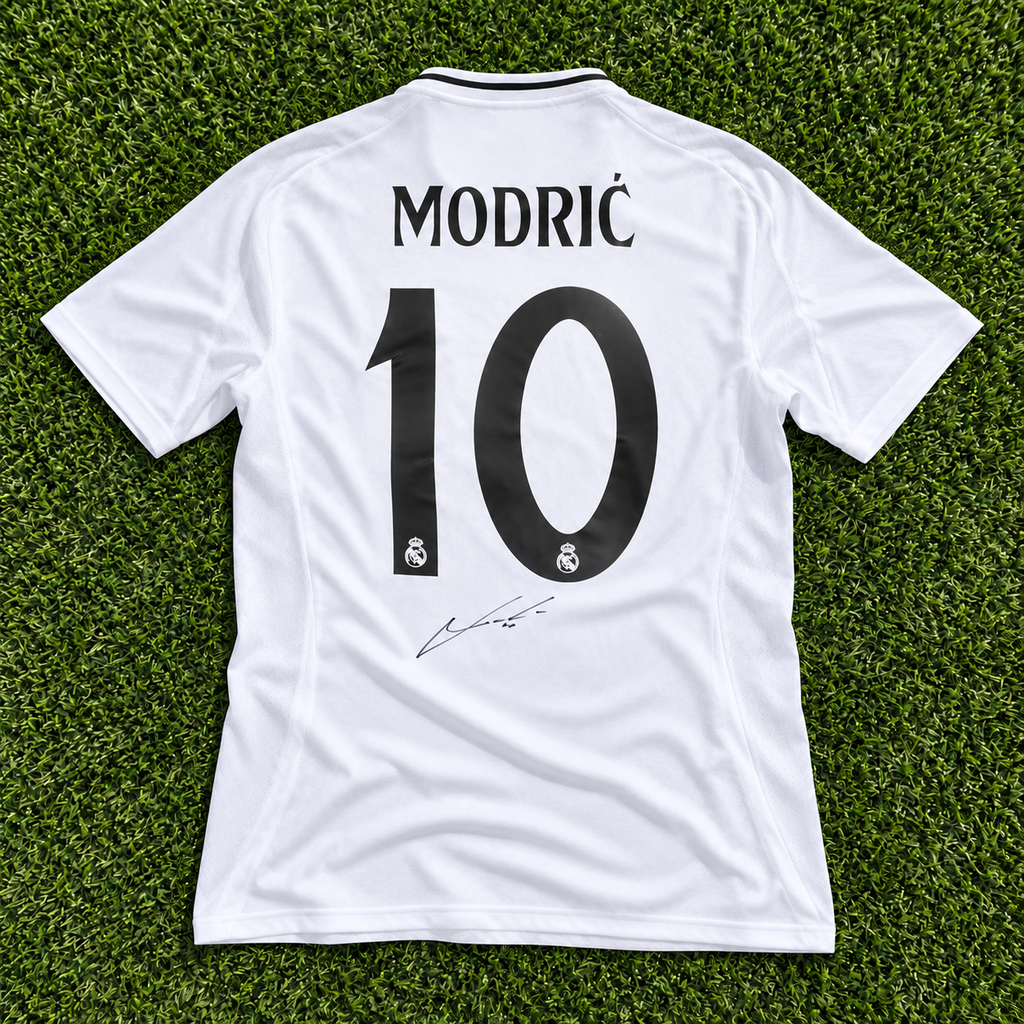 Luka Modric Signed Real Madrid 24/25 Home Shirt