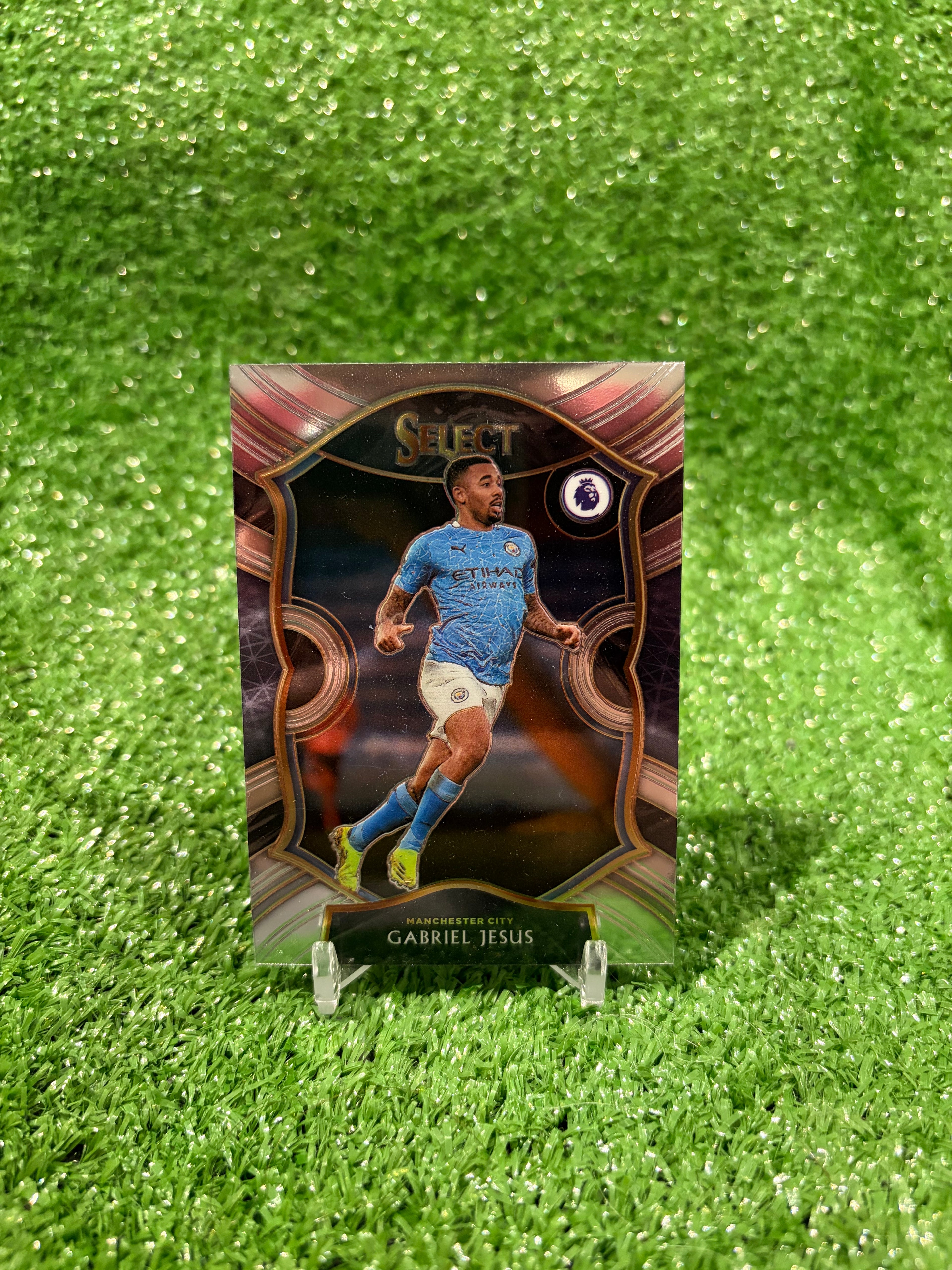 Gabriel Jesus Manchester City Select Football Card