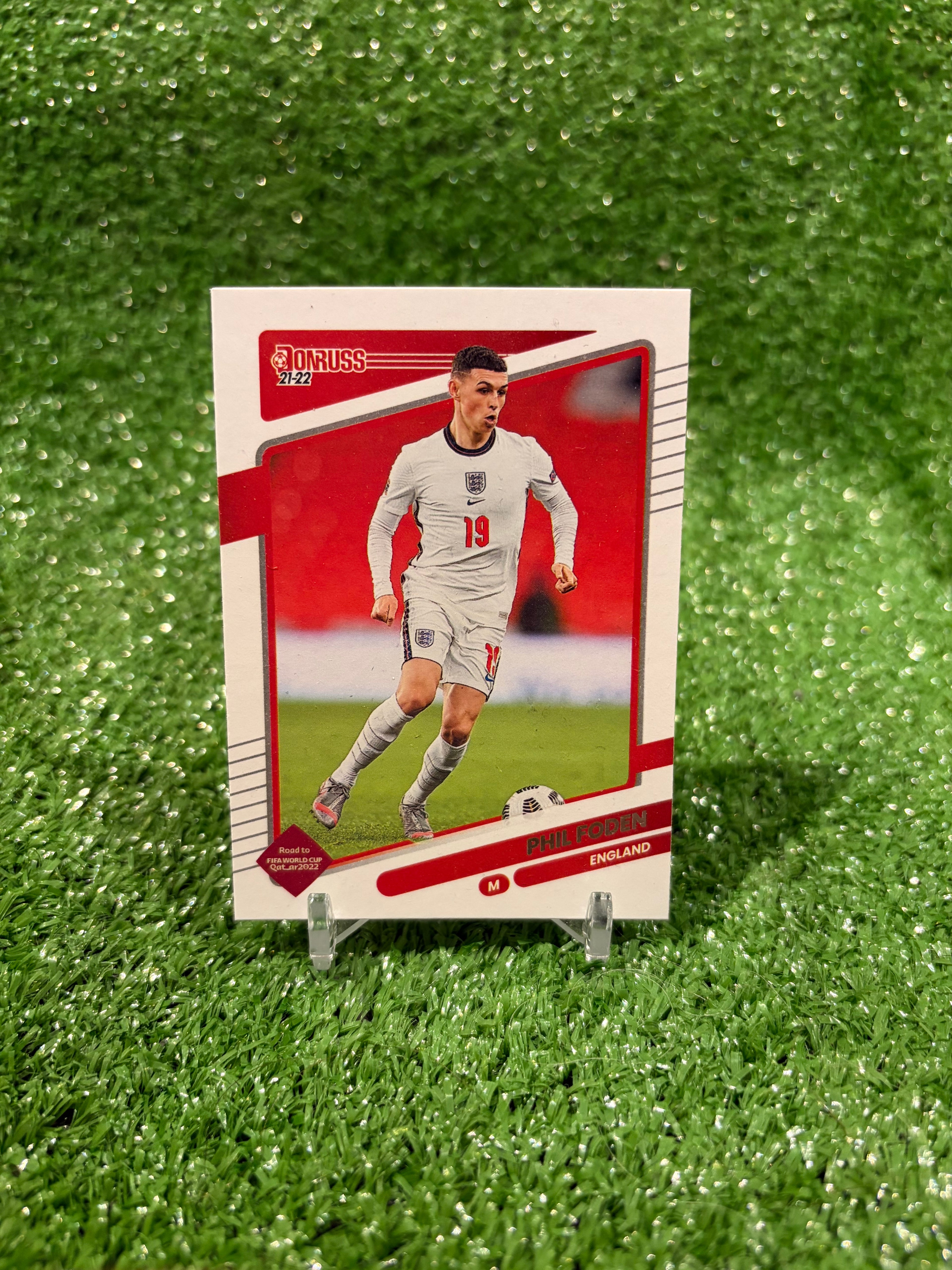 Phil Foden England International Donruss 21-22 Football Card